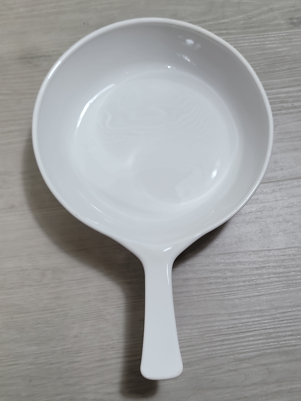 Vintage CorningWare Microwave Browning Dish Handle MW-83-8 White Cottage